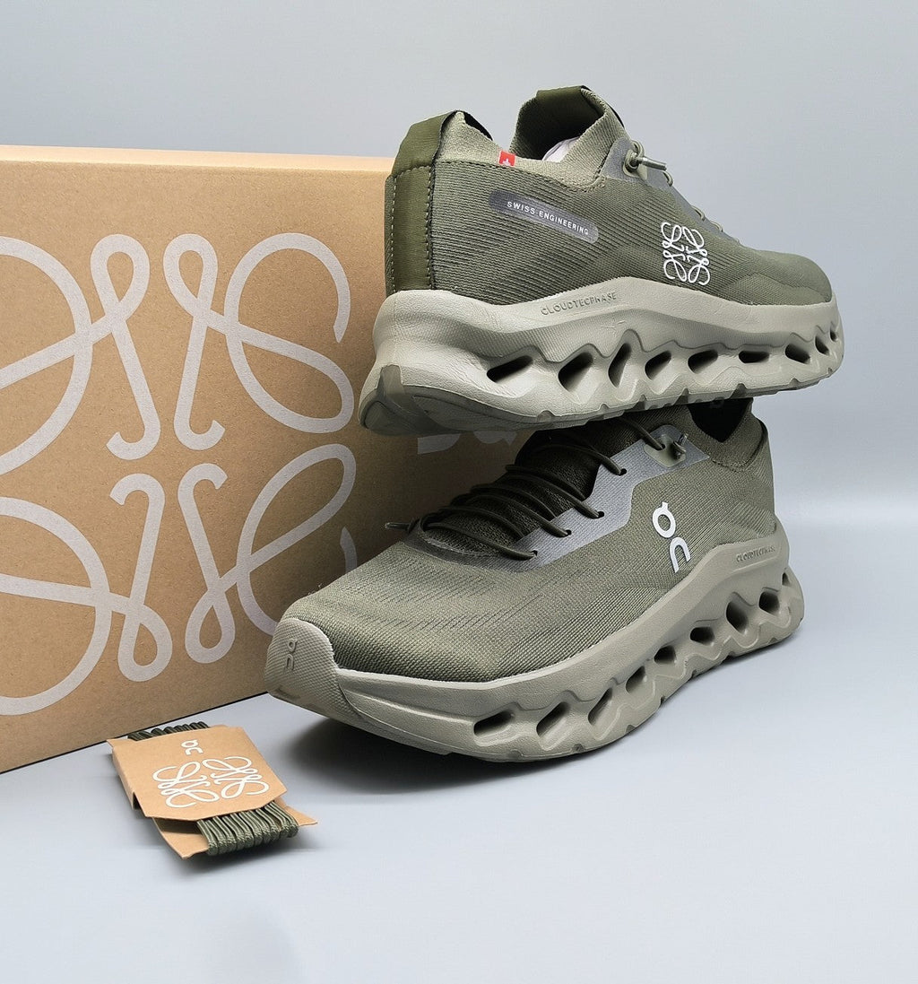 LW CLOUDTILT SNEAKER OLIVE POLYESTER