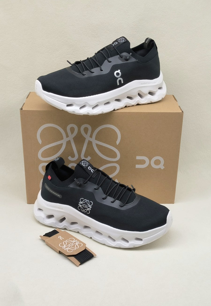 LW CLOUDTILT SNEAKER BLACK-WHITE POLYESTER