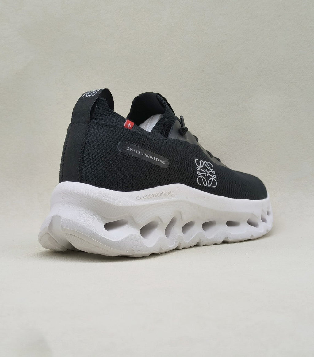 LW CLOUDTILT SNEAKER BLACK-WHITE POLYESTER