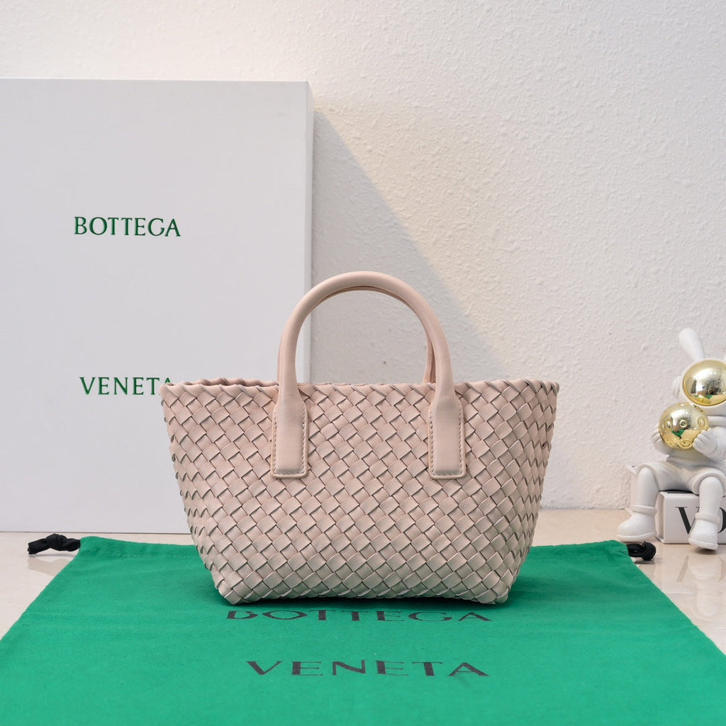 Mini Cabat 20cm Beige Lambskin Ghw