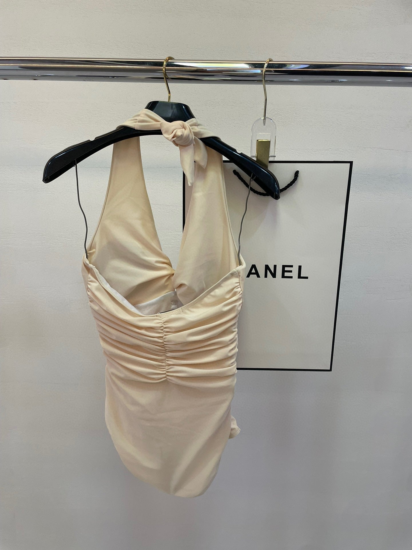 CC BIKINI SWIMSUIT SET IN IVORY 599124