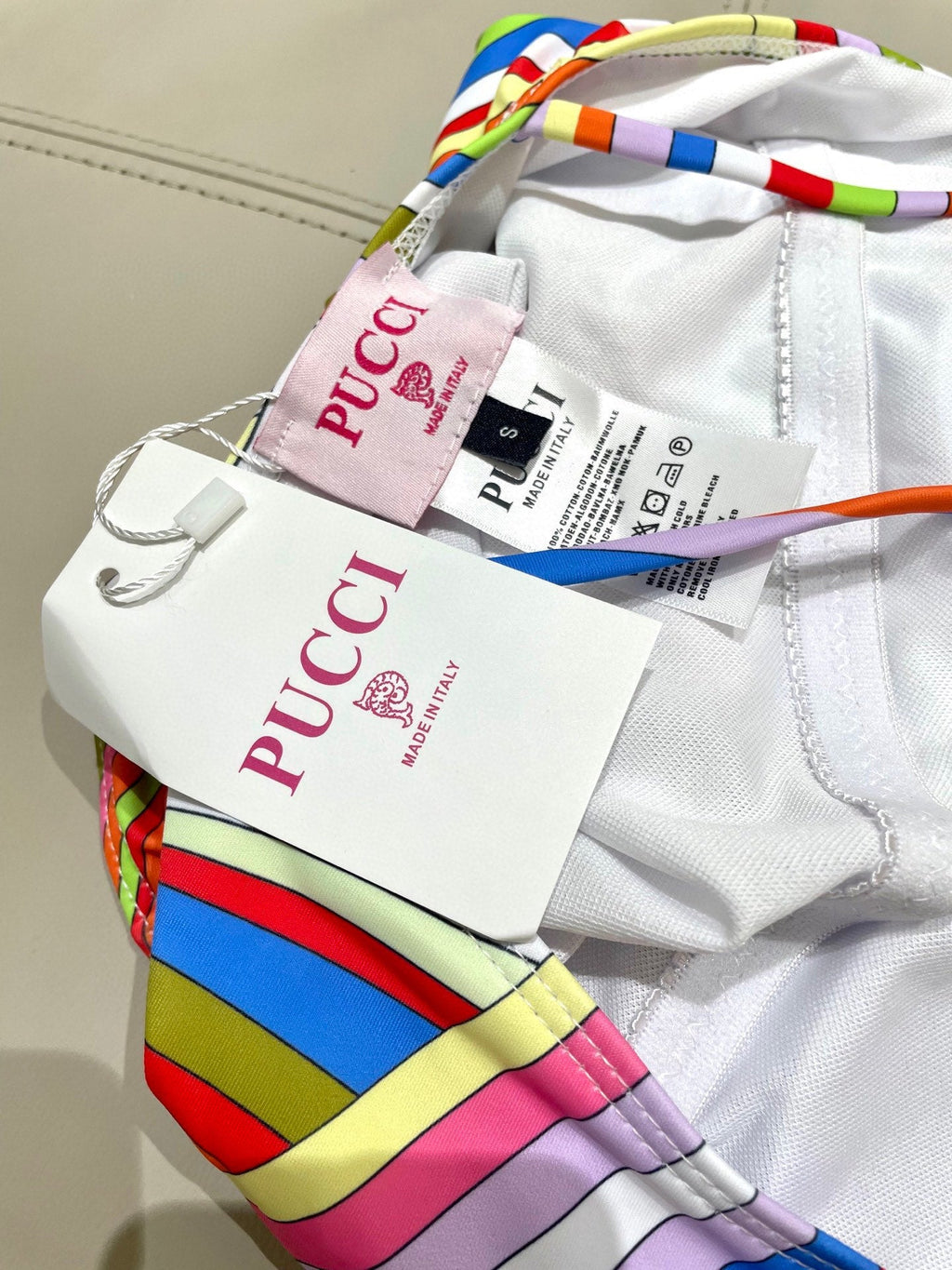 PUCCI BIKINI 25S BODYSUIT IN 740907