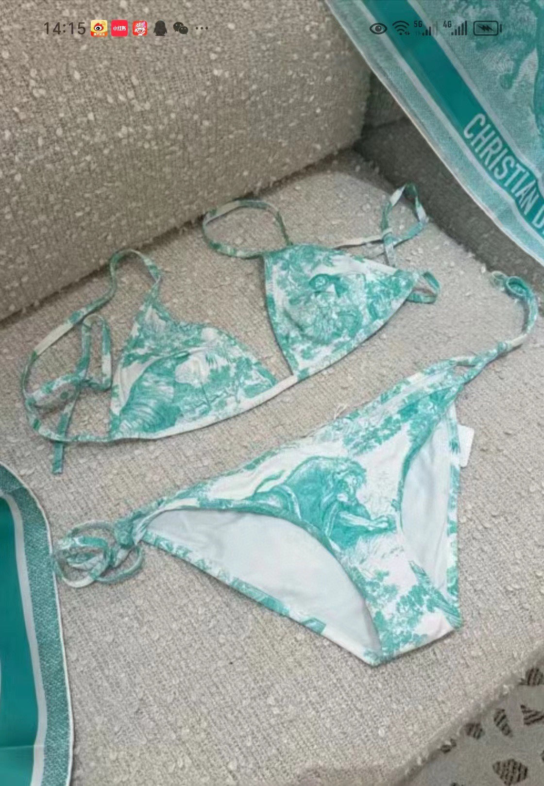 DIOR BIKINI 25S TWO PIECE 748155