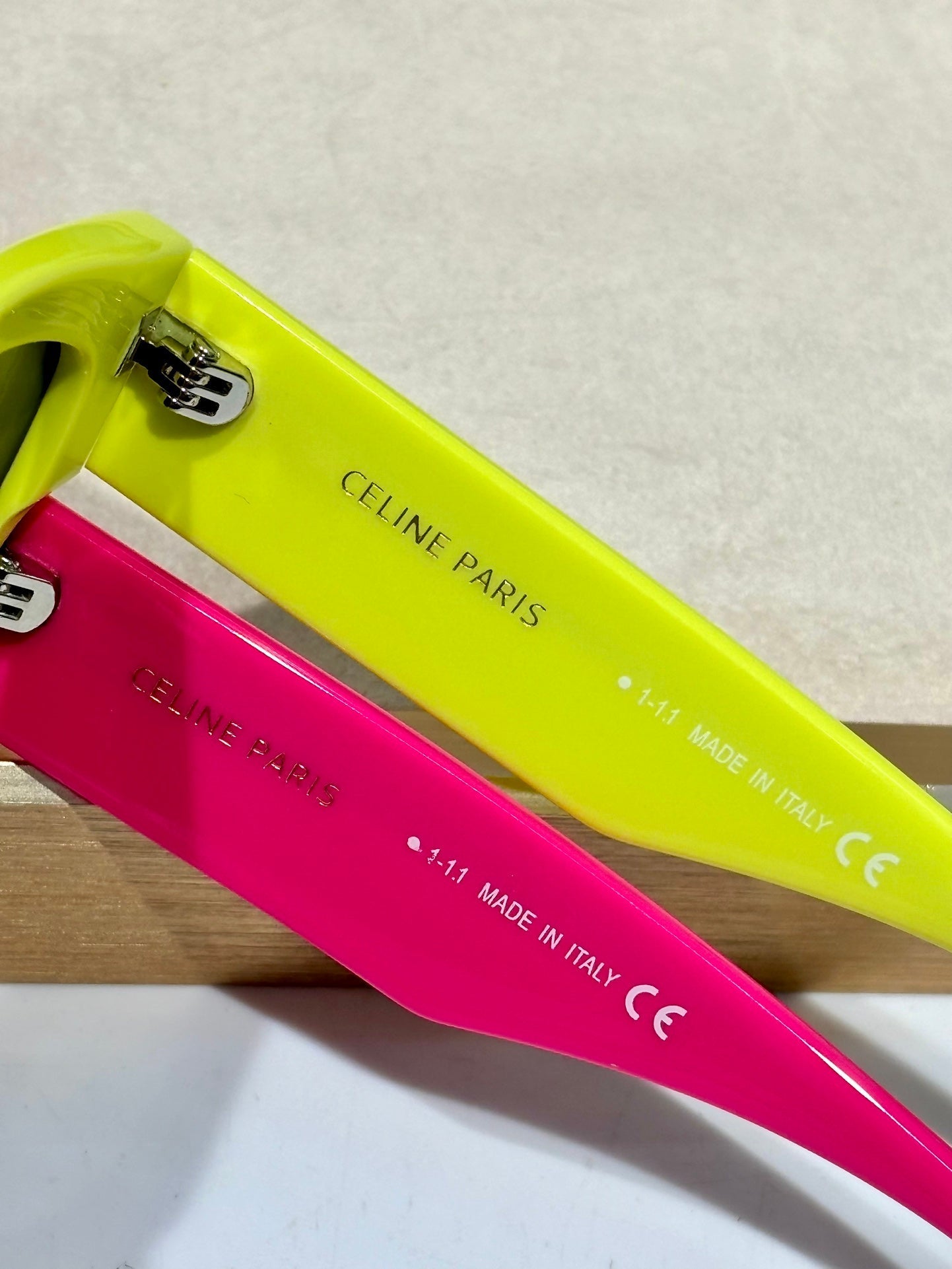 TRIOMPHE SUNGLASS CL40197 IN PINK ACETATE