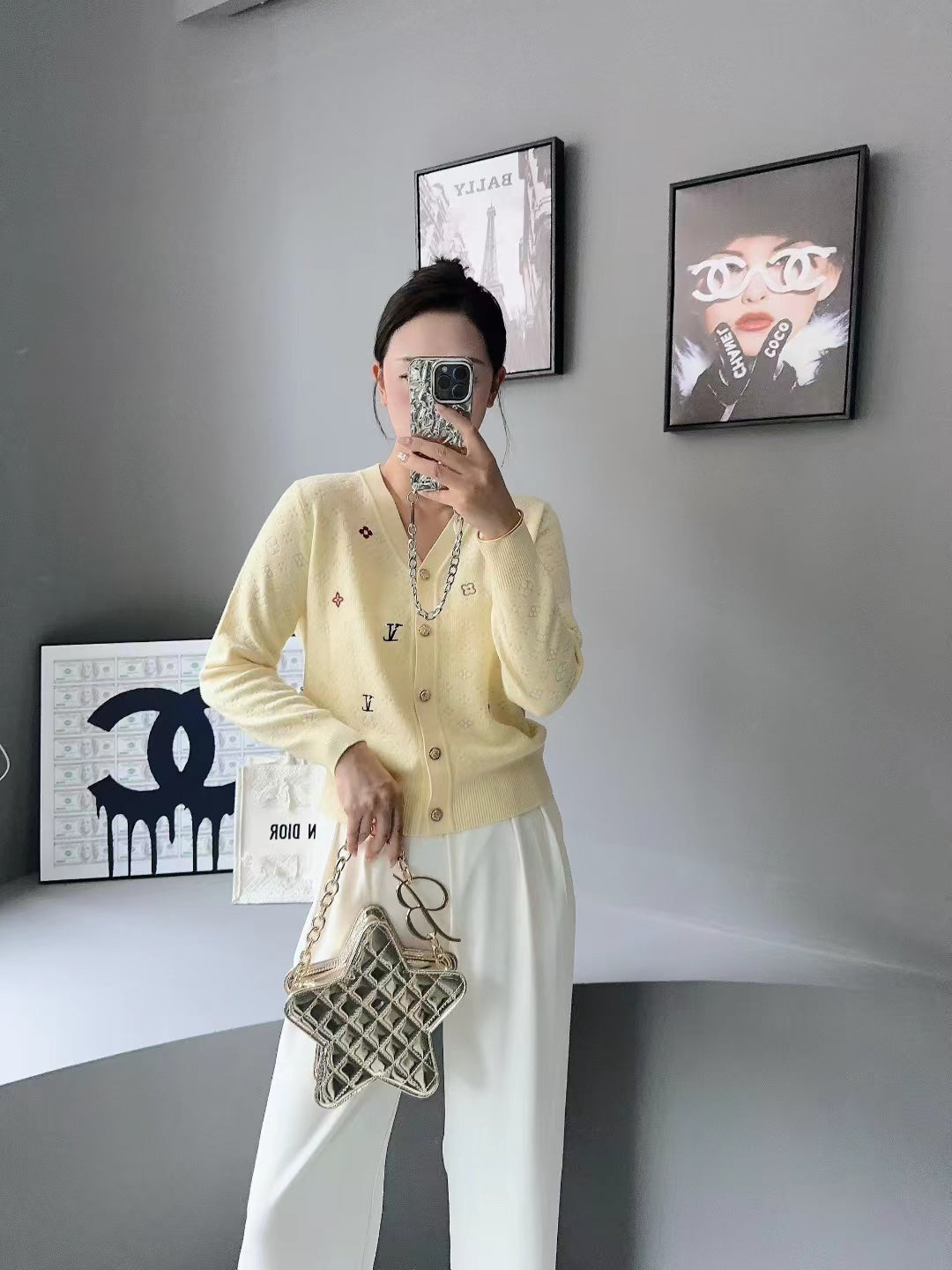 LV 25S CARDIGAN 0046