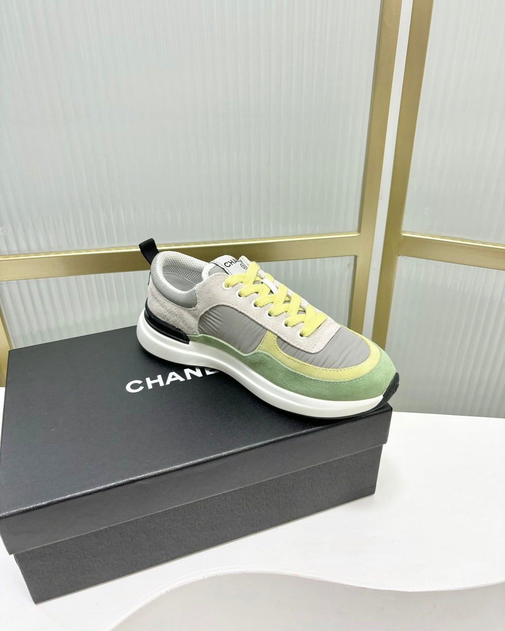 SNEAKER IN MULTICOLOR SUEDE