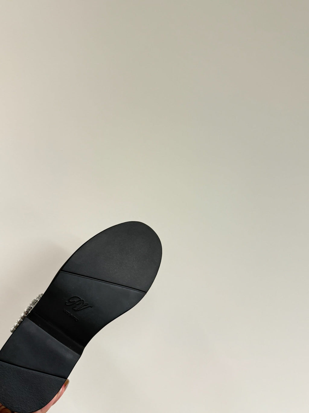 VIV' RANGERS CHELSEA ANKLE BOOTS IN BLACK CALFSKIN WITH SILVER CRYSTAL BUCKLE