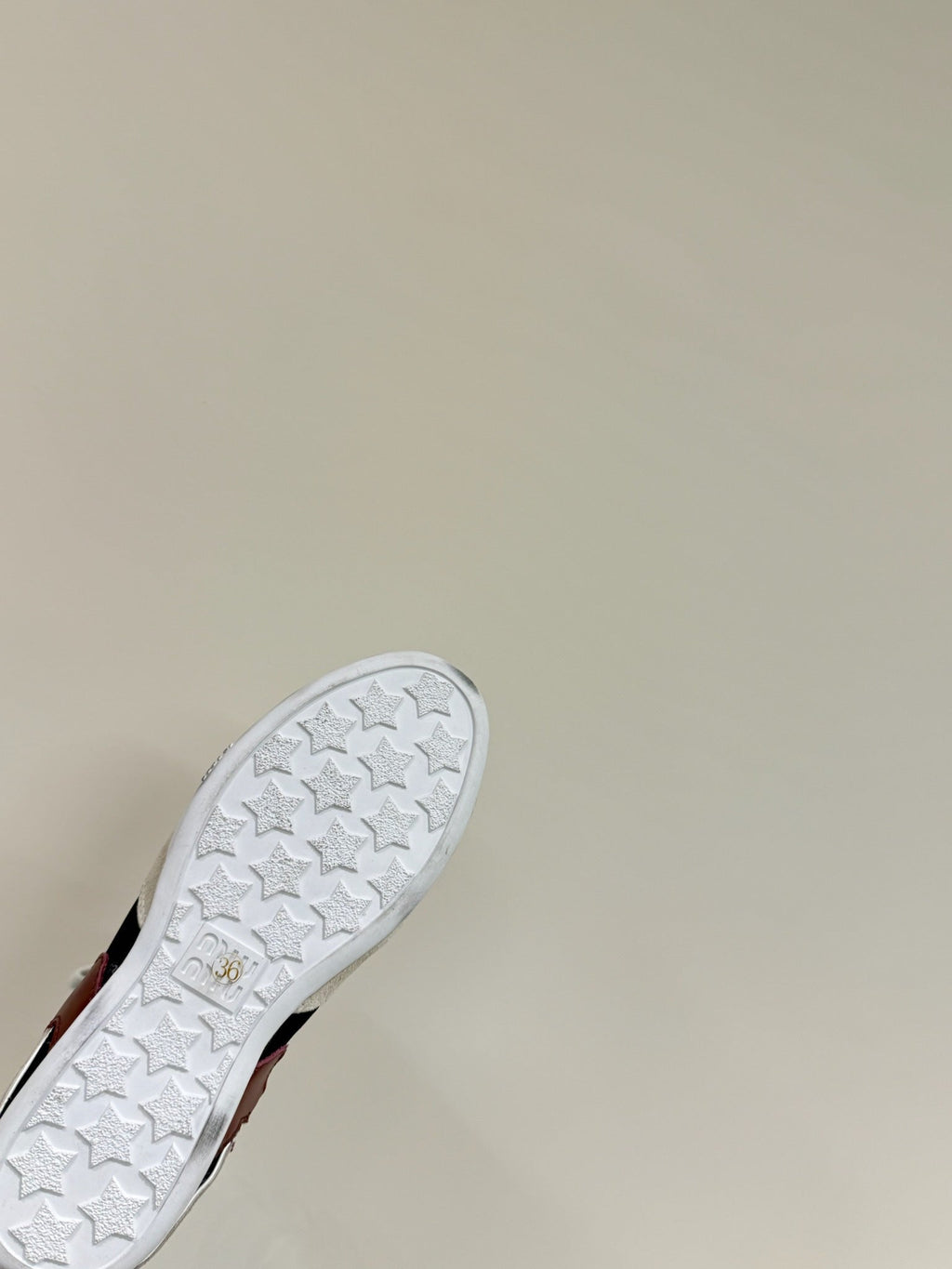 LACE-UP BOOTS IN BEIGE SUEDE AND NAVY MESH