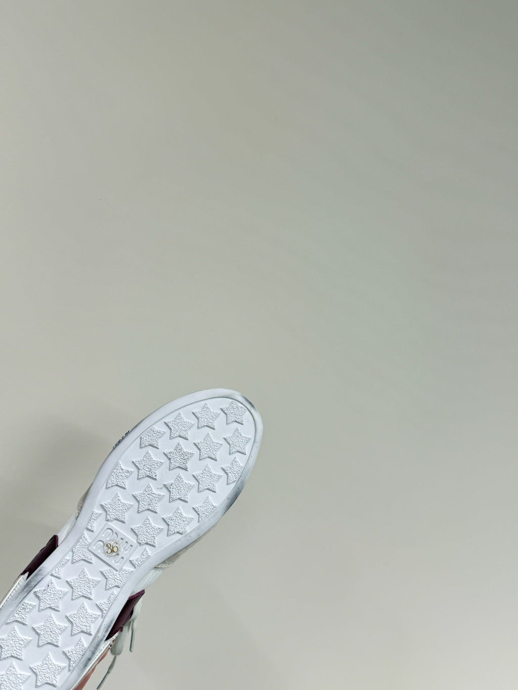 LACE-UP BOOTS IN BEIGE SUEDE AND WHITE MESH