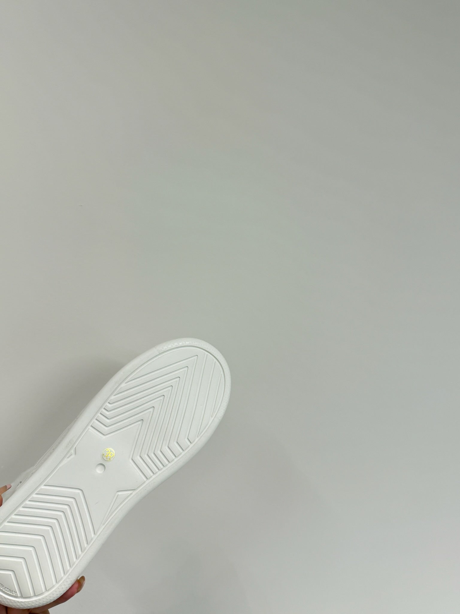 STAR SNEAKER WHITE CALFSKIN AND SUEDE CALFSKIN WITH SHEARLING LINING