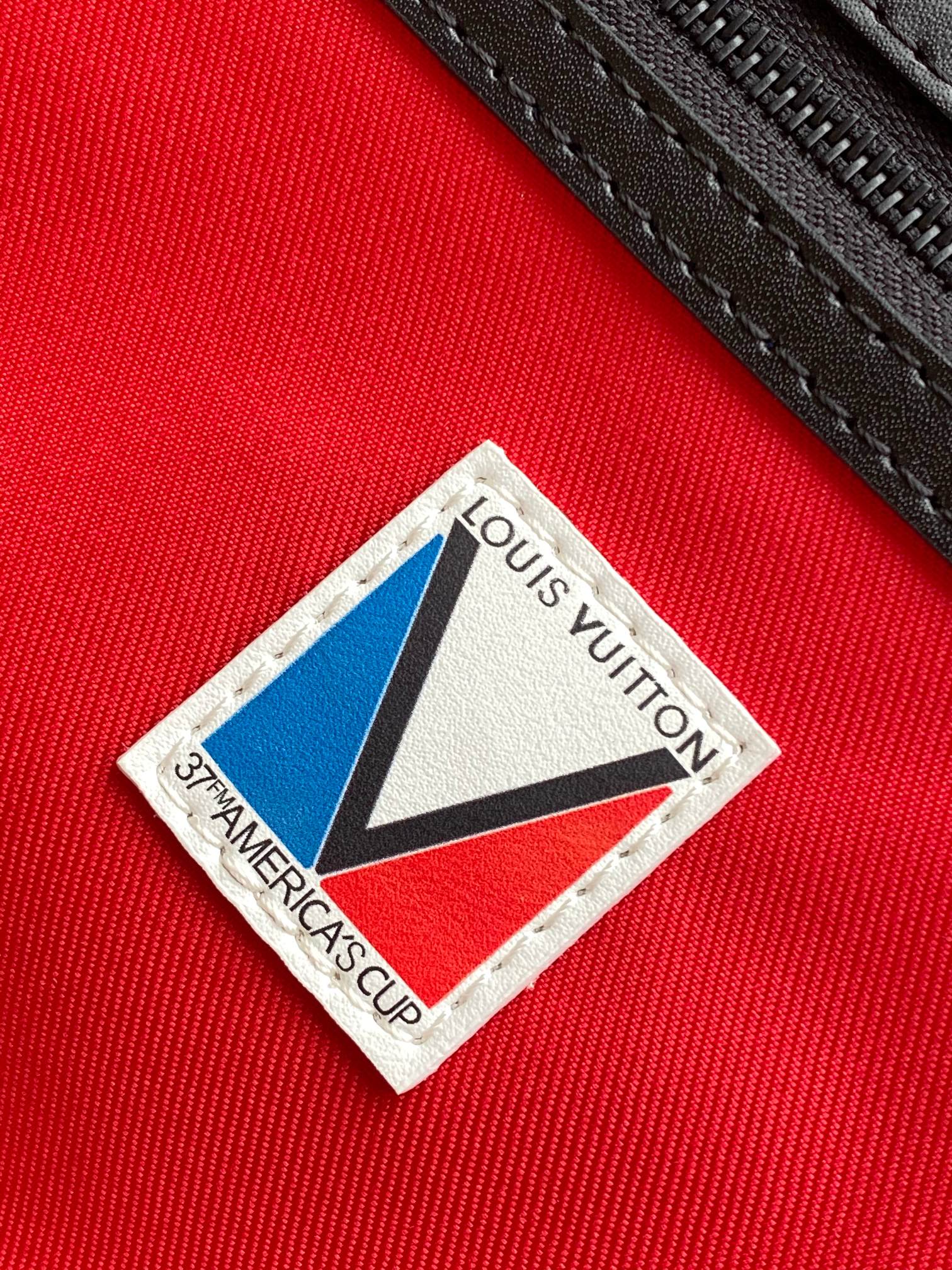 LV 25S SAC KEEPALL BANDOULIÈRE 50 IN MULTICOLOR CANVAS AND CALFSKIN TRIM