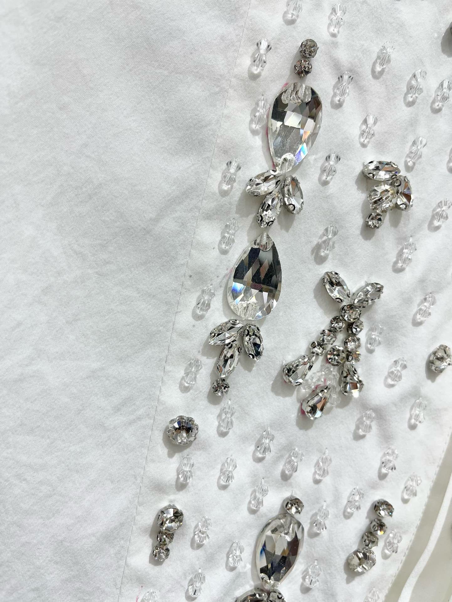 YSL 25S EMBELLISHED SHIRT STYLE 158