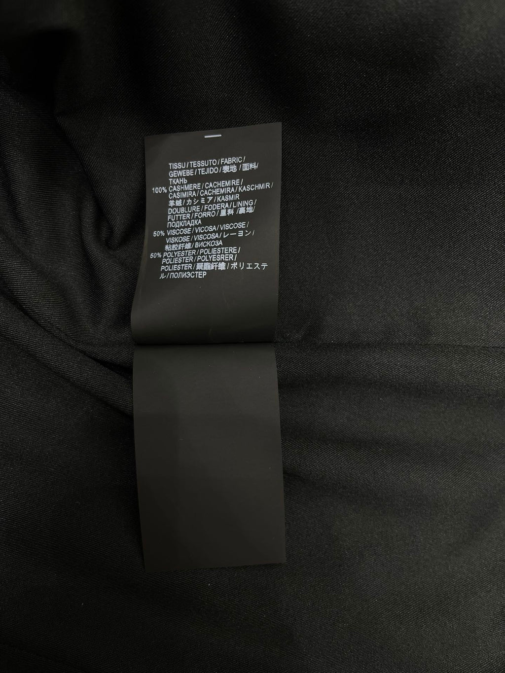 YSL 25S LONG CASHMERE COAT STYLE 33