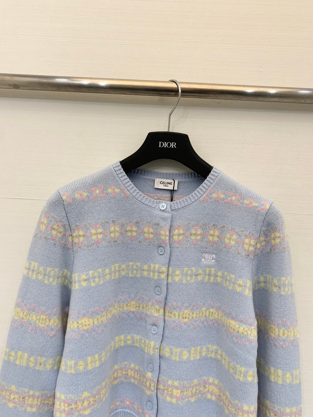 CELINE 25S WOOL CARDIGAN 0069