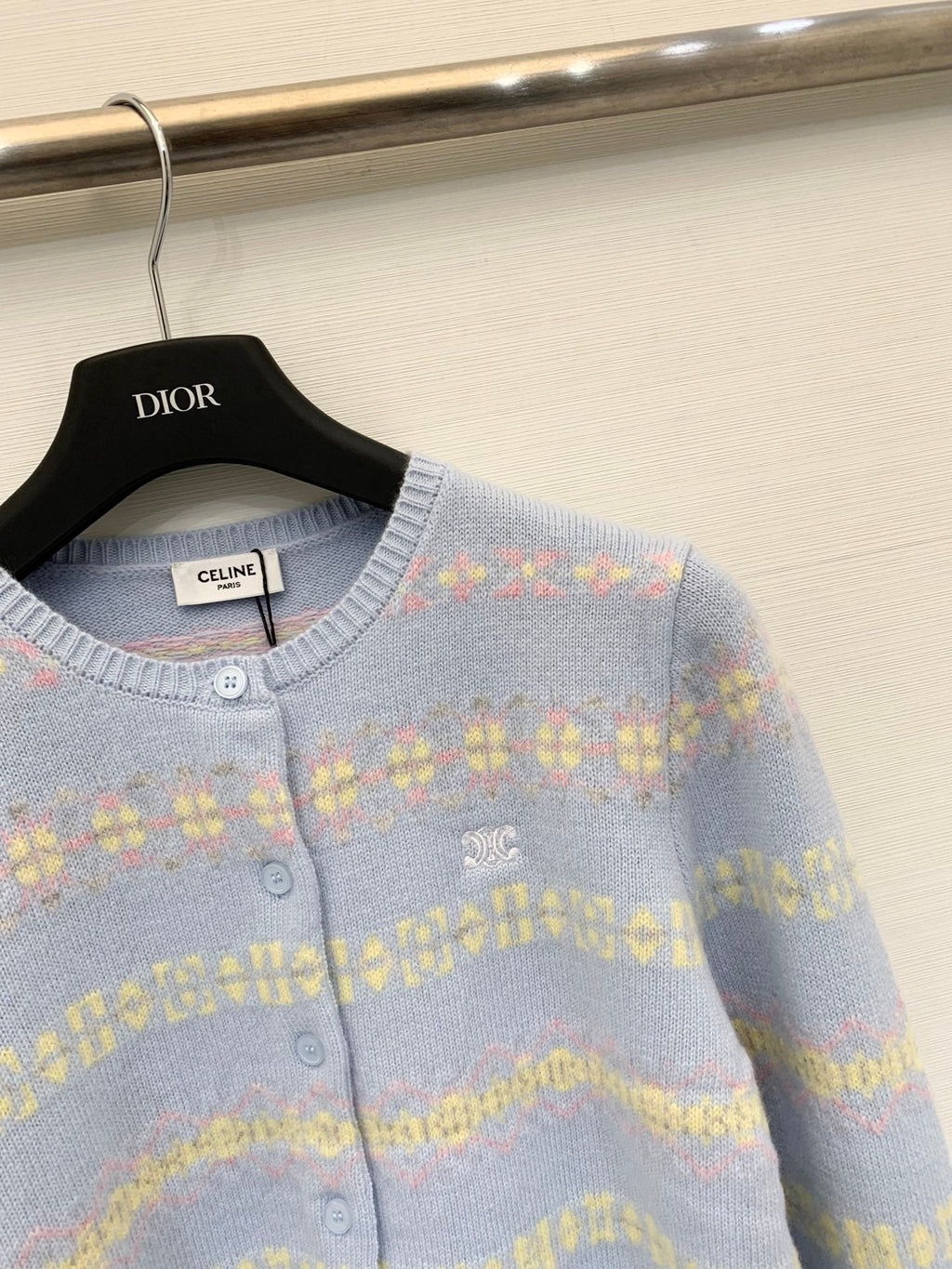 CELINE 25S WOOL CARDIGAN 0069