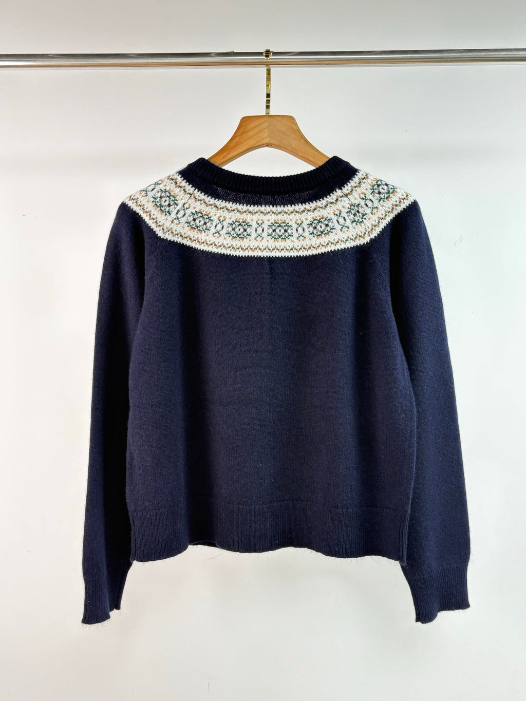 CELINE 25S ROUND-NECK CROCHET SWEATER 0058