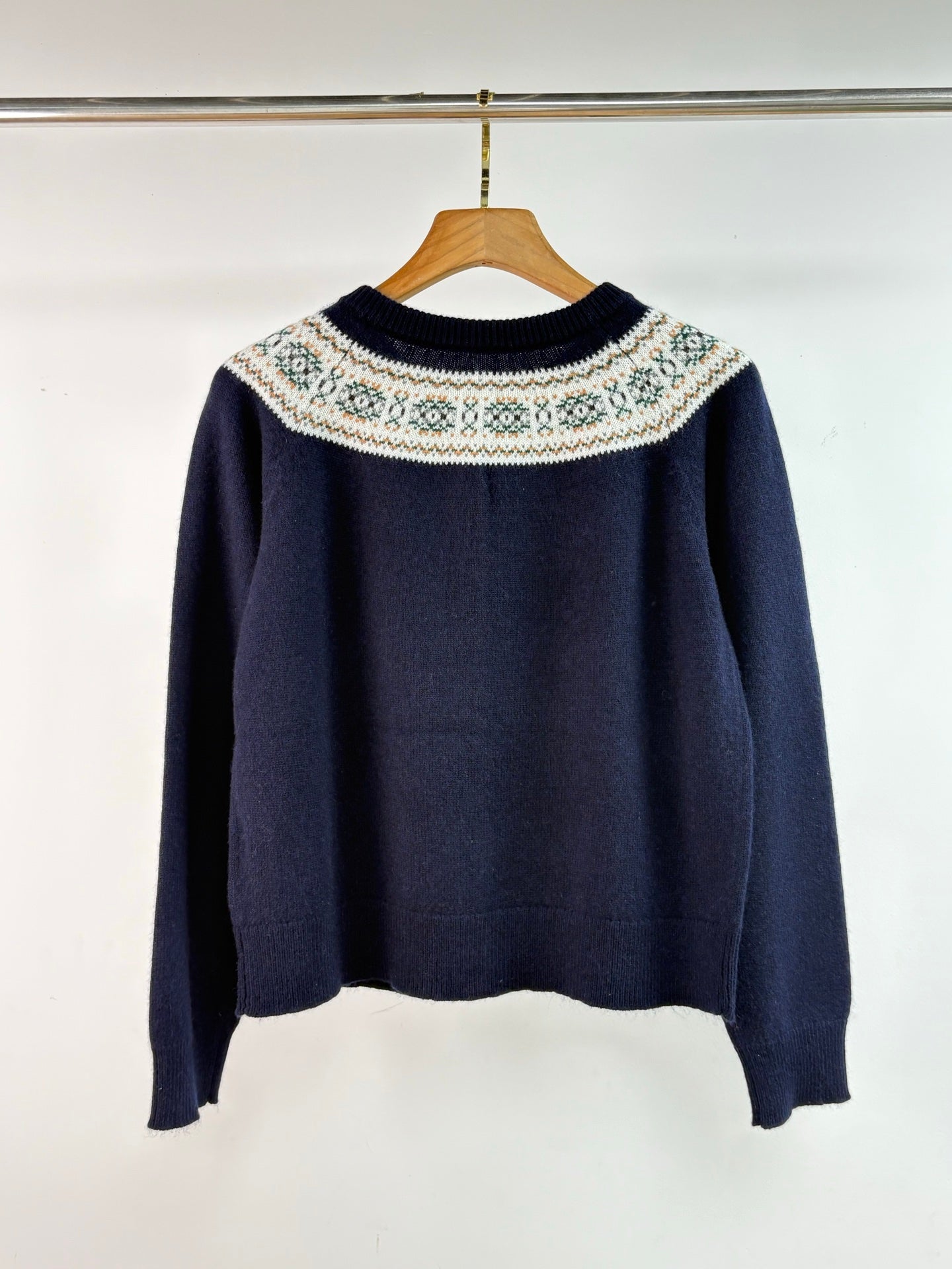 CELINE 25S ROUND-NECK CROCHET SWEATER 0058