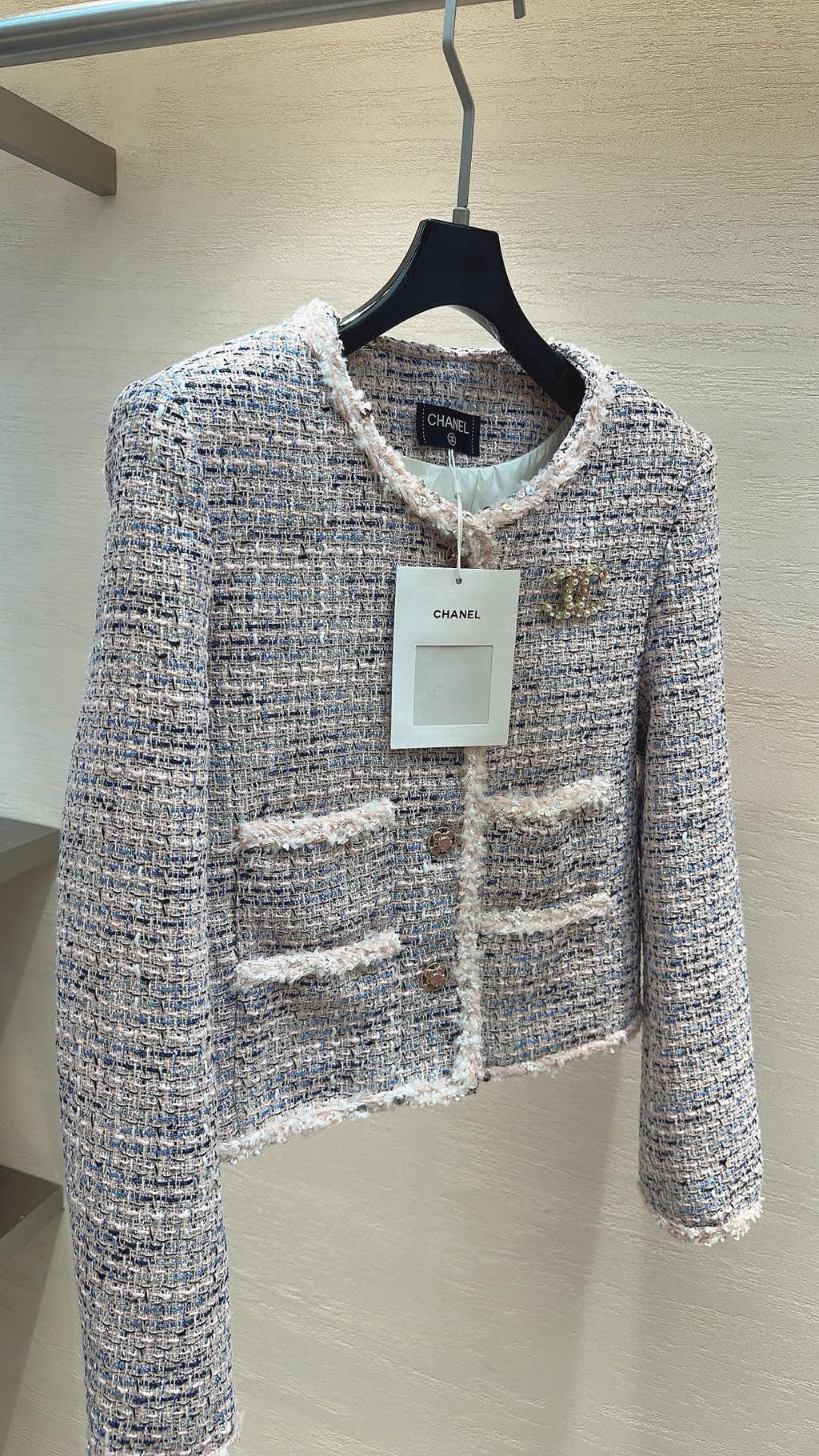 CHANEL 25S TWEED JACKET 494