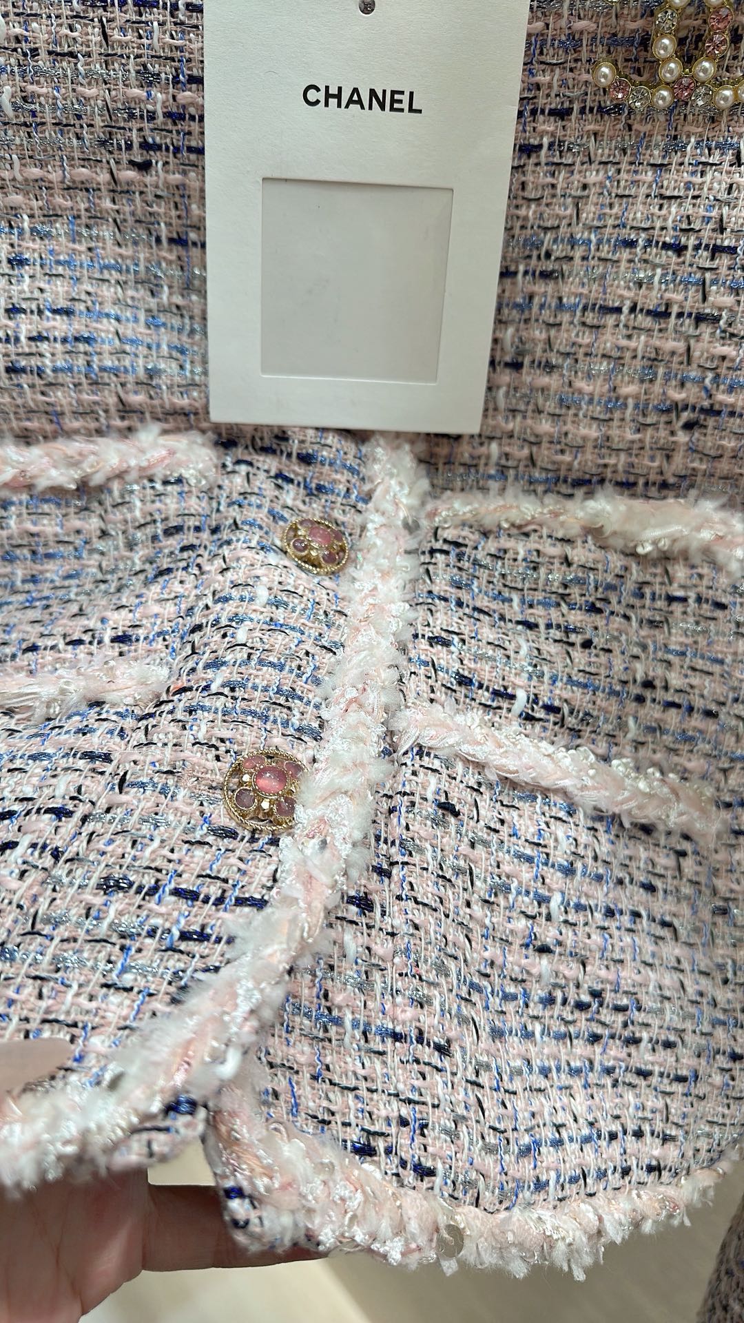 CHANEL 25S TWEED JACKET 494