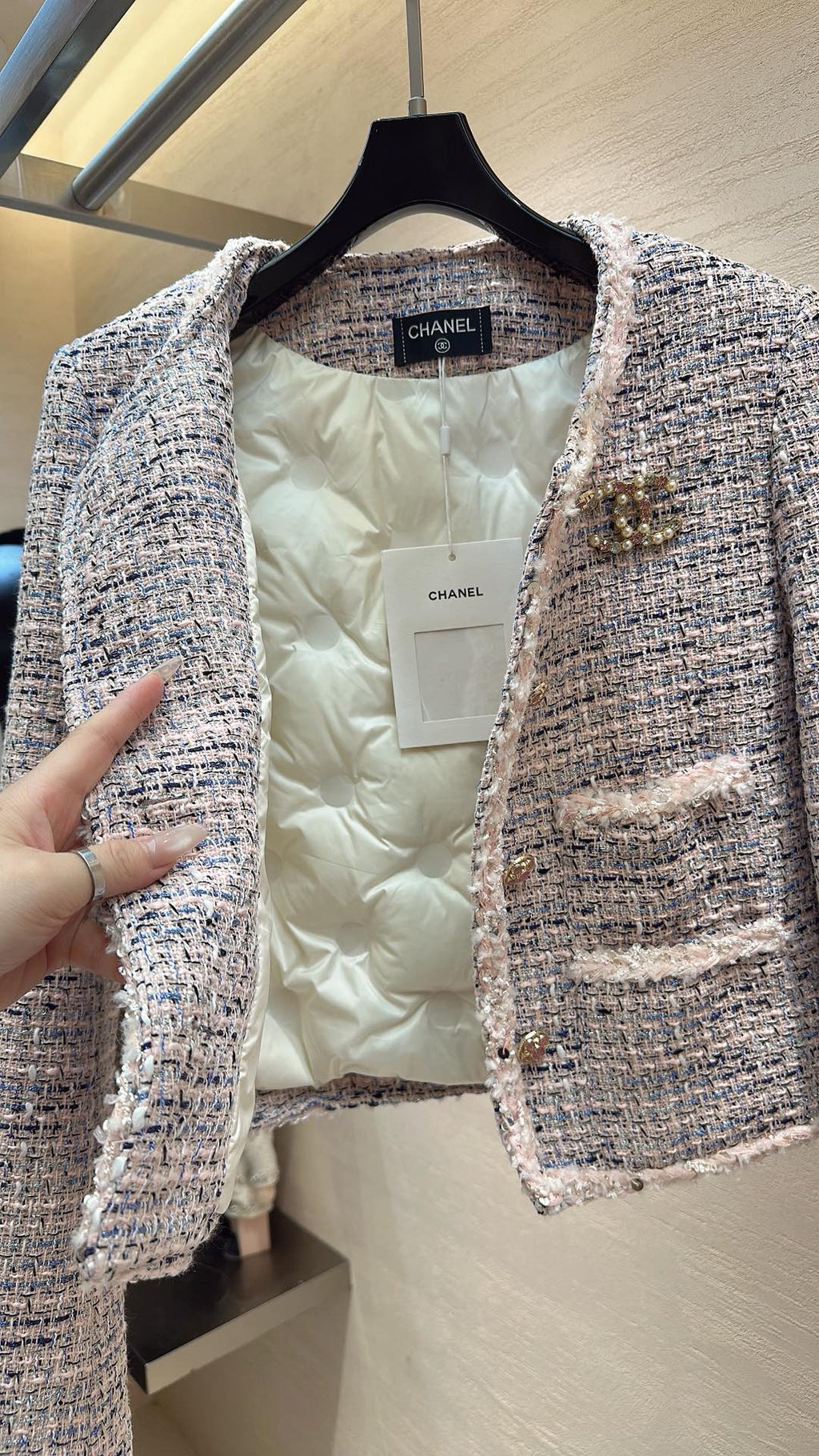 CHANEL 25S TWEED JACKET 494