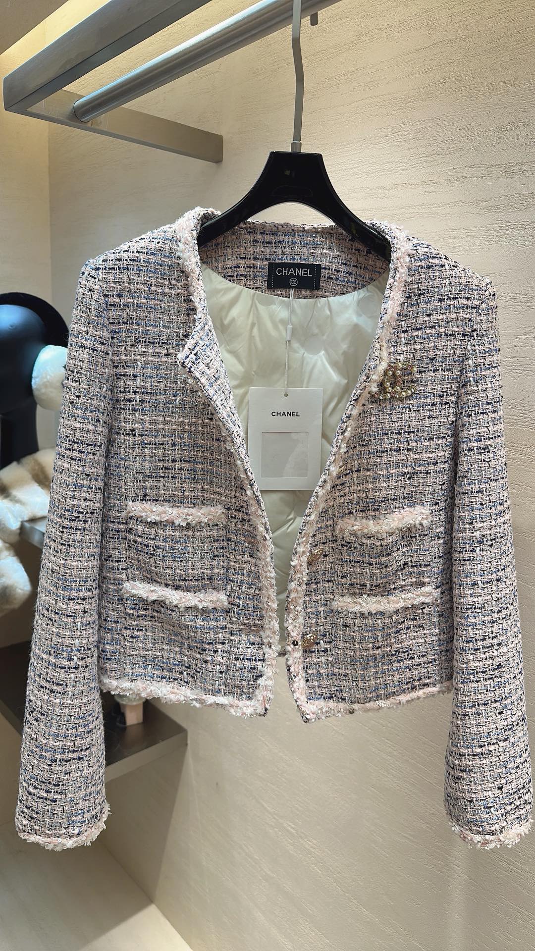 CHANEL 25S TWEED JACKET 494