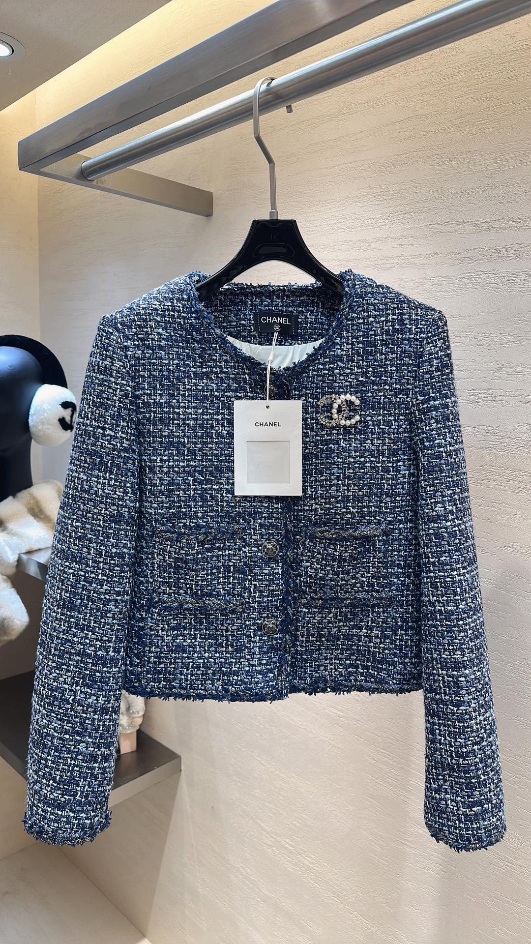 CHANEL 25S TWEED JACKET 495