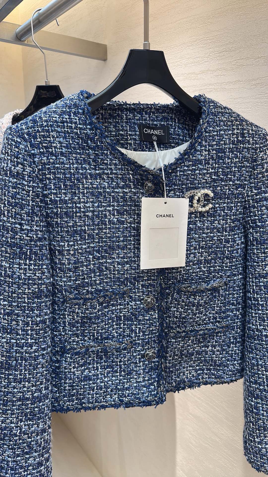CHANEL 25S TWEED JACKET 495