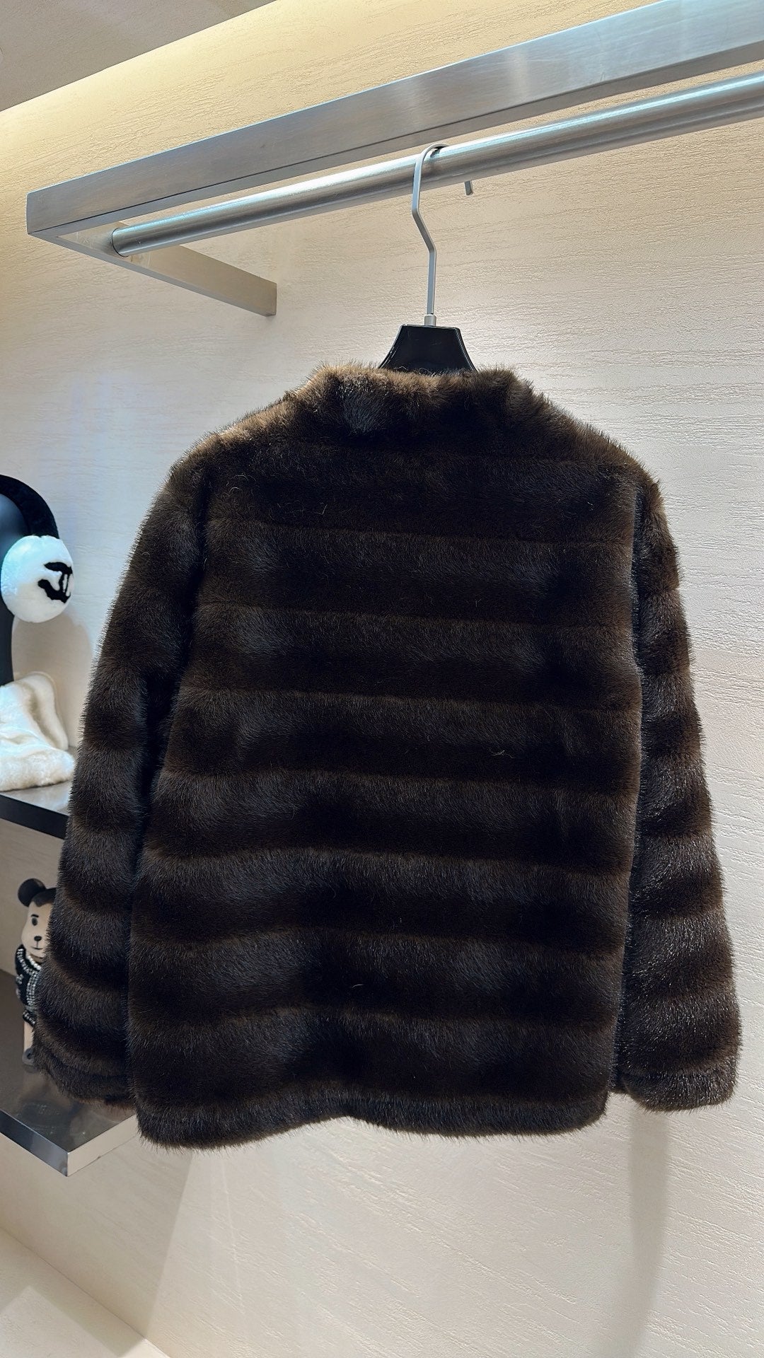 CHANEL 25S MINK FUR COAT 496