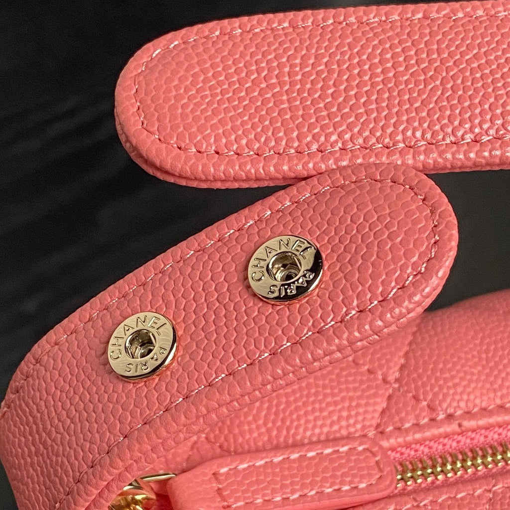 HOBO BAG 21 IN FROLY PINK GRAINED CALFSKIN GOLD HARDWARE