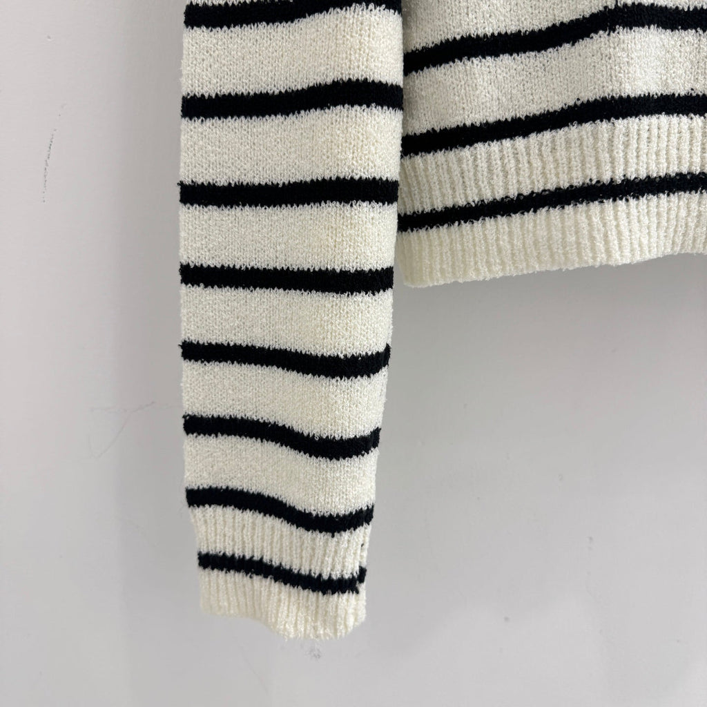 DIOR 25S SAILOR COLLAR CARDIGAN 606