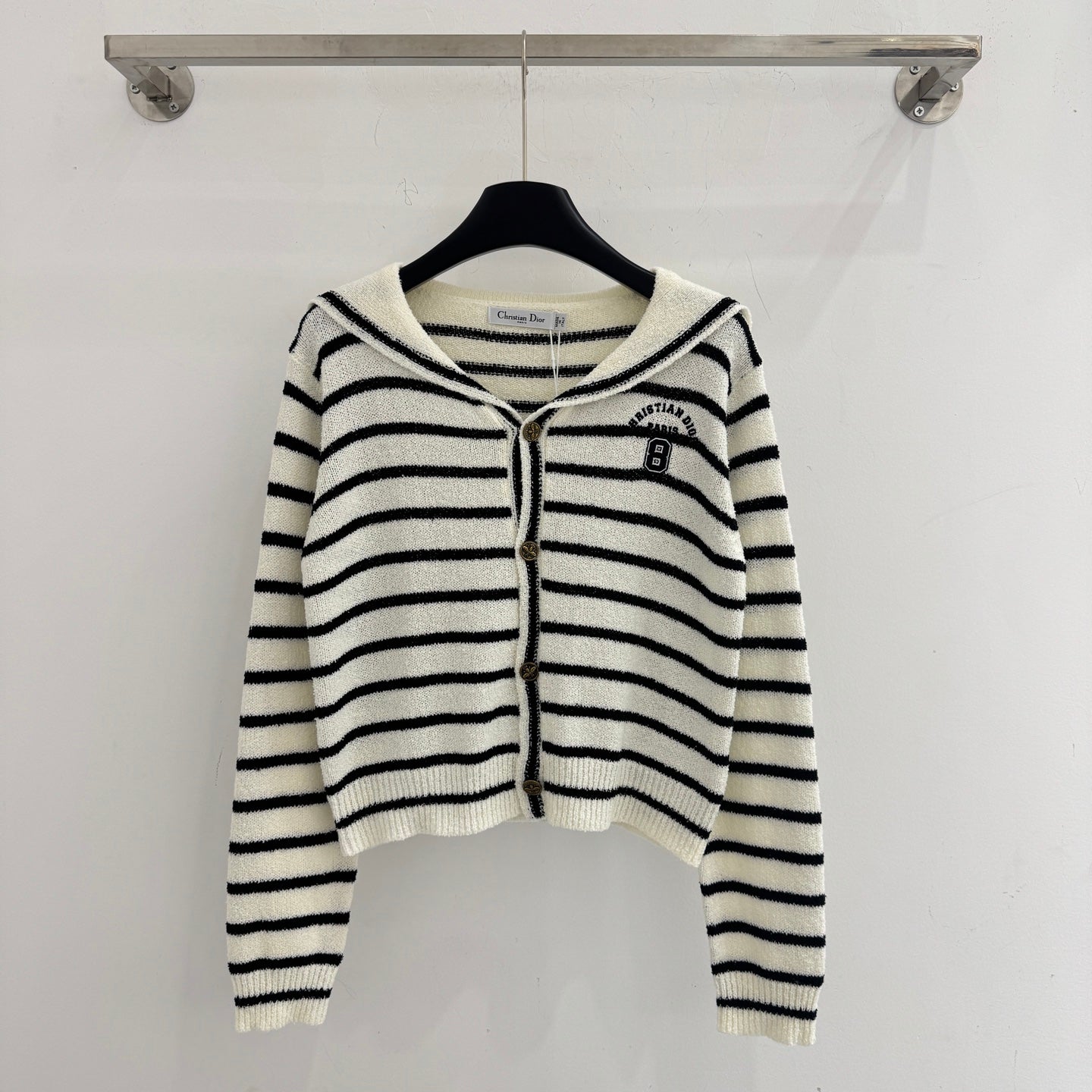 DIOR 25S SAILOR COLLAR CARDIGAN 606