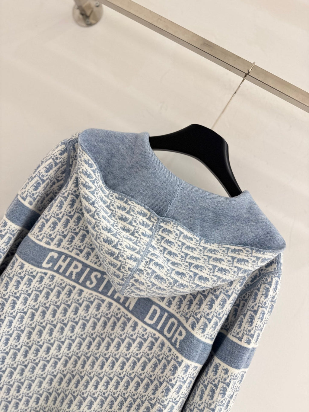 DIOR 25S HOODED KNIT CARDIGAN 598