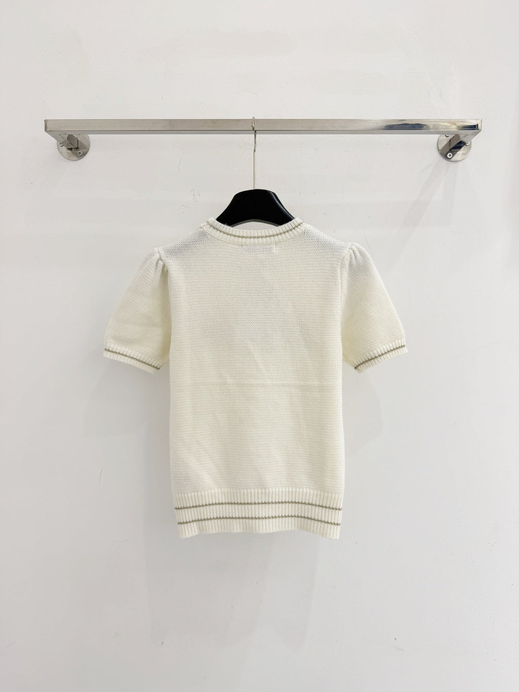 DIOR 25S SHORT-SLEEVE CREW NECK SWEATER 467