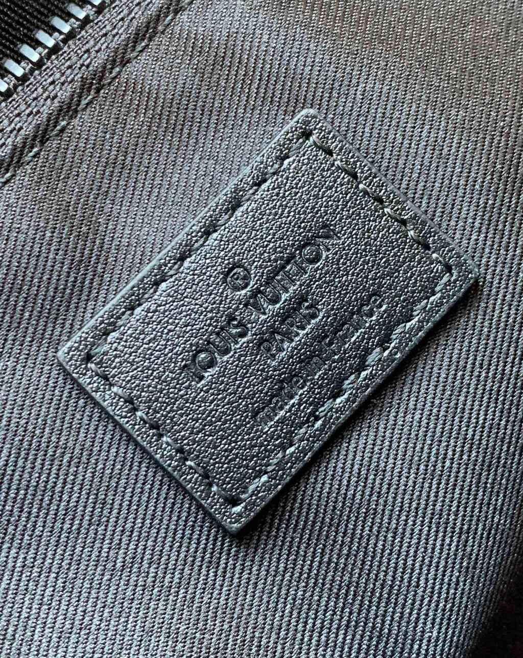 LV 25S SAC PLAT BAG 39 IN BLACK MONOGRAM ECLIPSE CANVAS