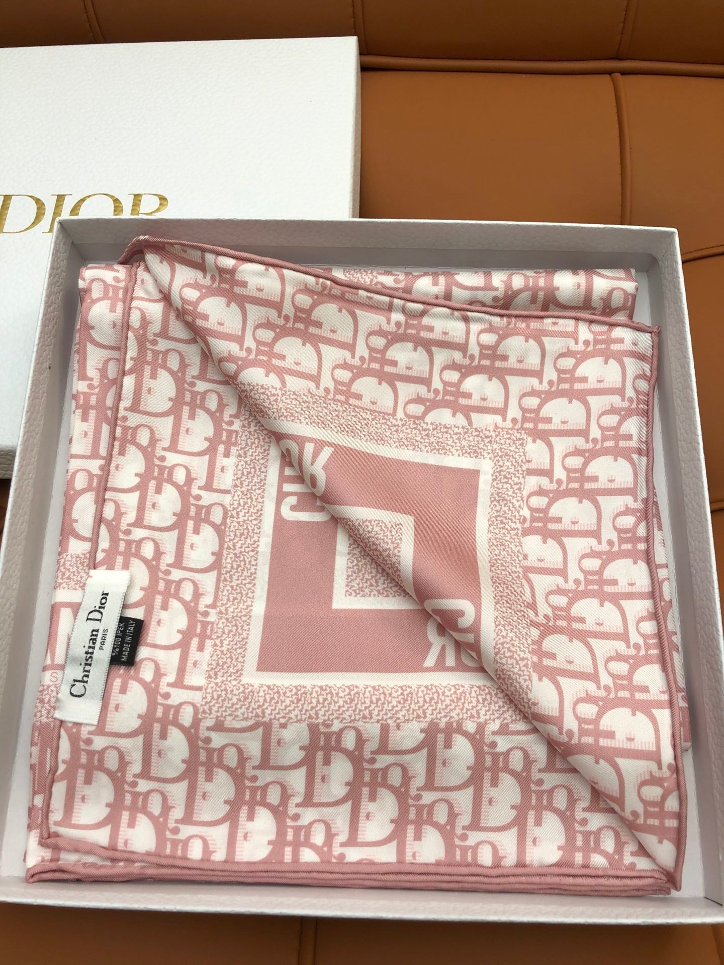 DIOR SCARF 90 IN SILK 704591