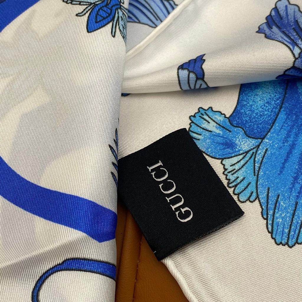 DIOR SCARF 90 CM IN SILK FABRIC 703657