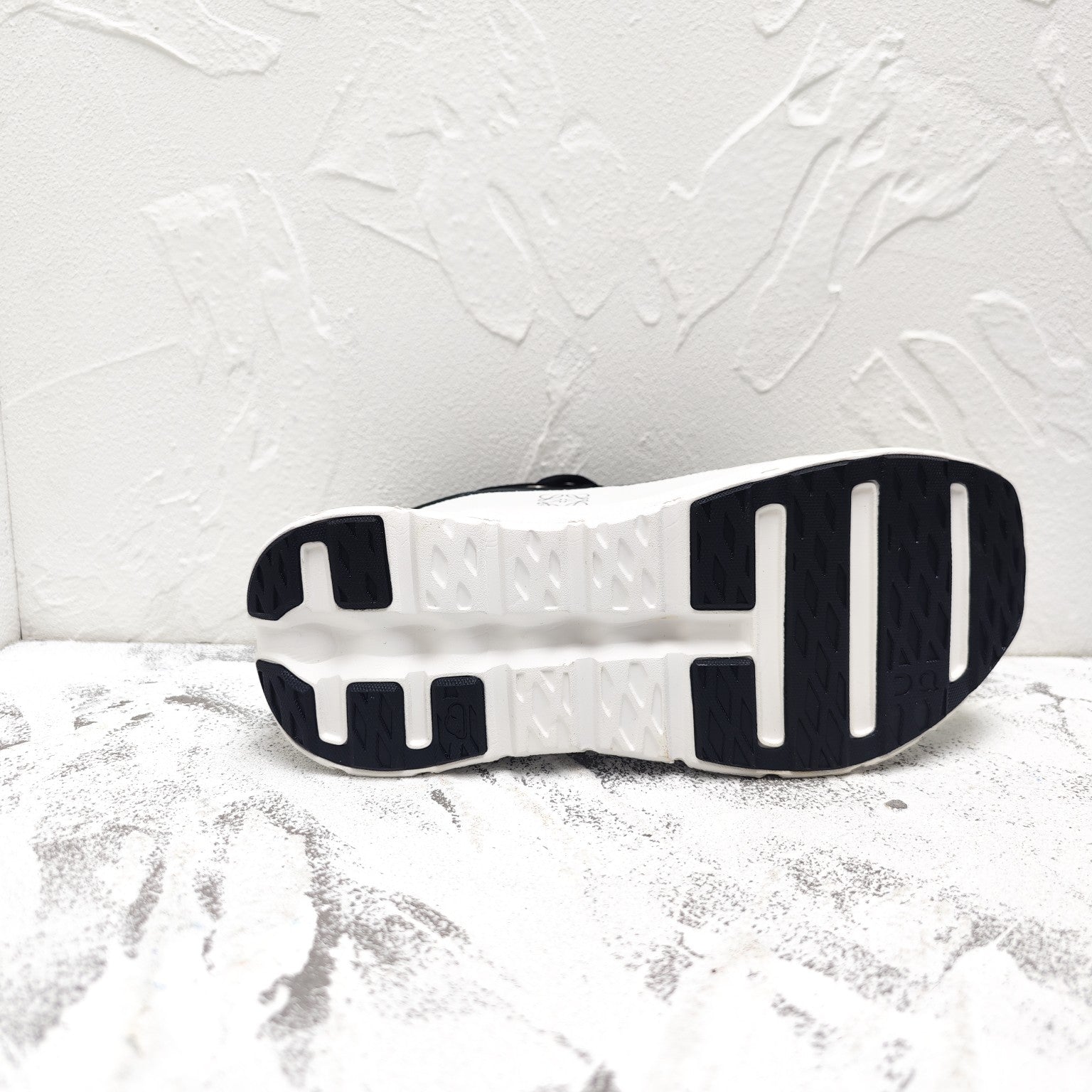 CLOUDTILT 2.0 SNEAKER PALE GRAY MIX BLACK CALFSKIN AND BREATHABLE MESH