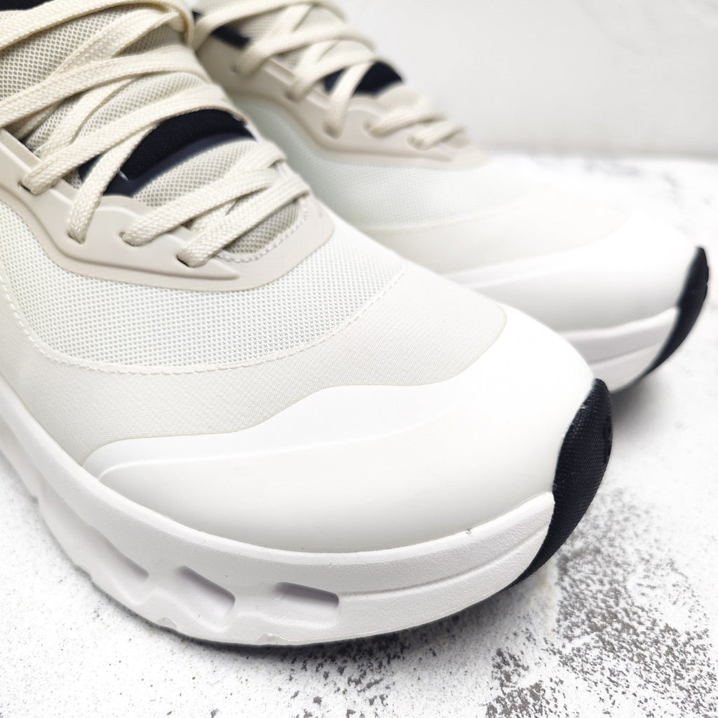 CLOUDTILT 2.0 SNEAKER PALE GRAY CALFSKIN AND BREATHABLE MESH