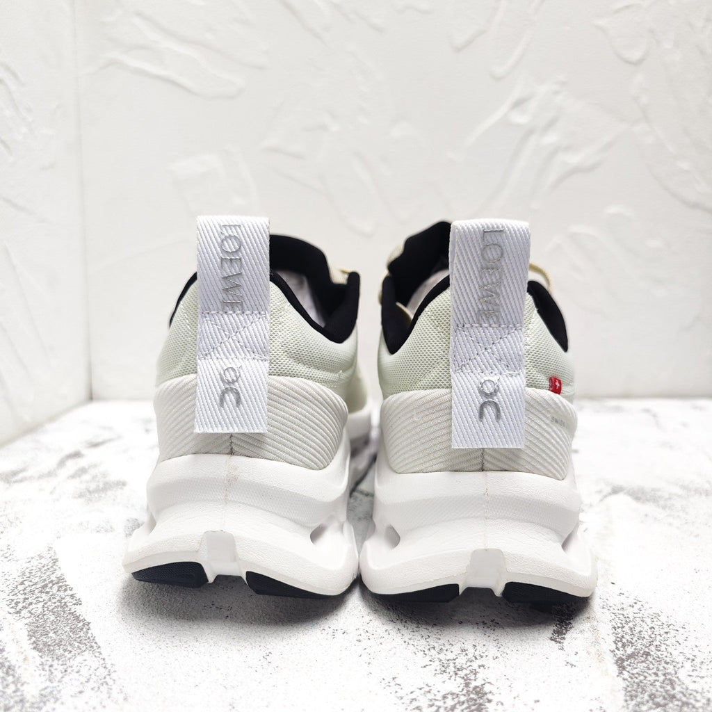 CLOUDTILT 2.0 SNEAKER PALE GRAY CALFSKIN AND BREATHABLE MESH