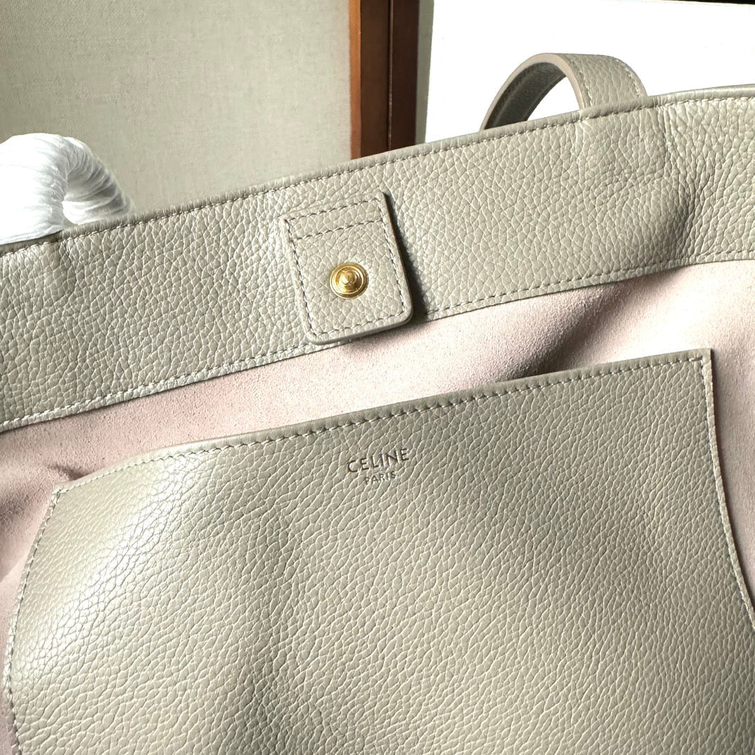 MEDIUM CABAS ANAÏS CUIR TRIOMPHE 54 IN NOMAD GRAINED CALFSKIN