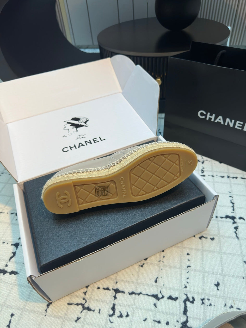 ESPADRILLES LOAFERS IN FLINT GREY LAMBSKIN