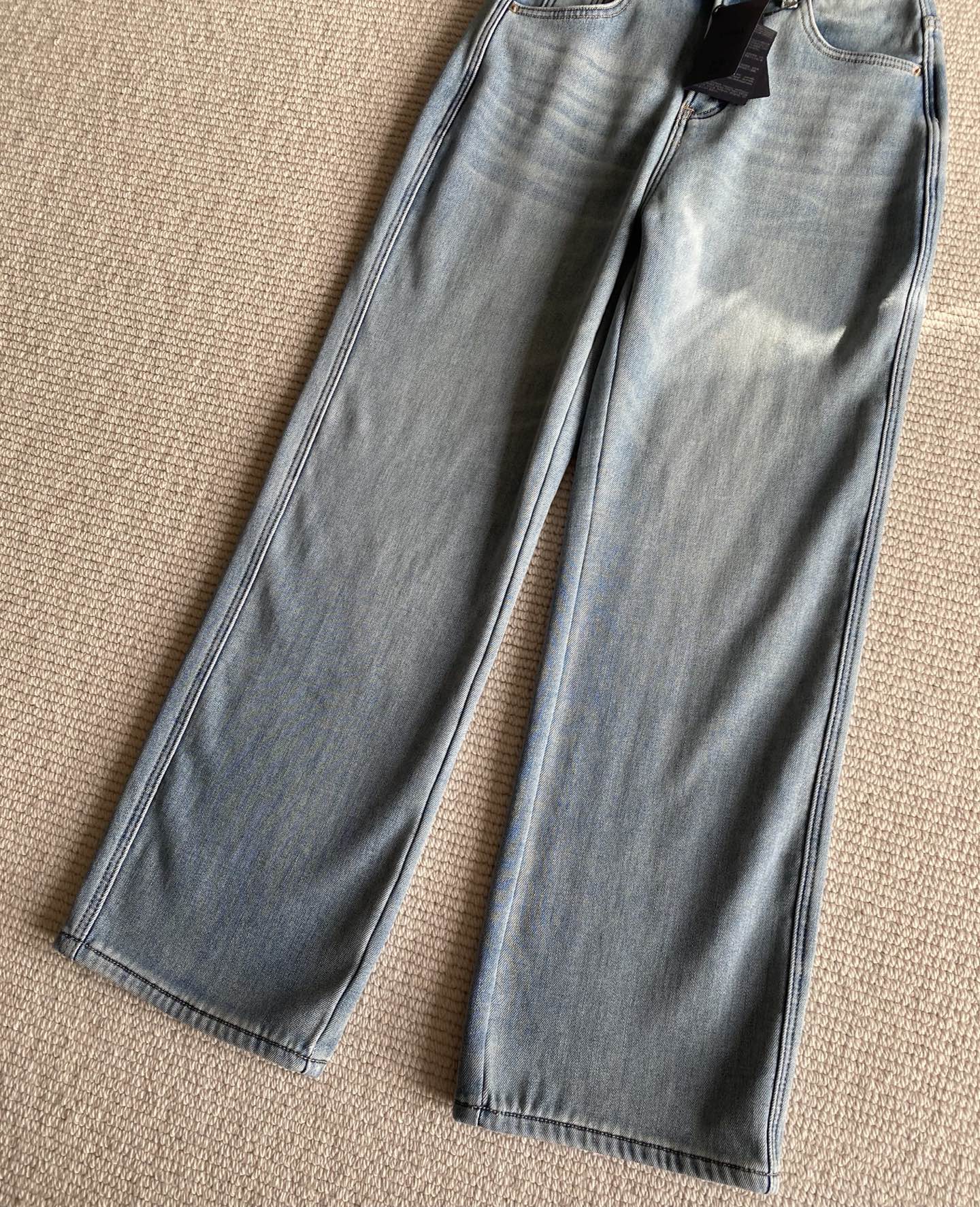 PRADA 25S SHERPA-LINED JEANS 431