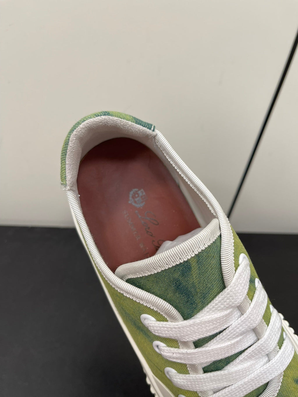 LP CLASSIC BISCUIT SNEAKER PEAR CALFSKIN