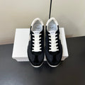 CELINE 25S RACER FORREST GUMP SNEAKERS IN BLACK MERCERIZED CALFSKIN