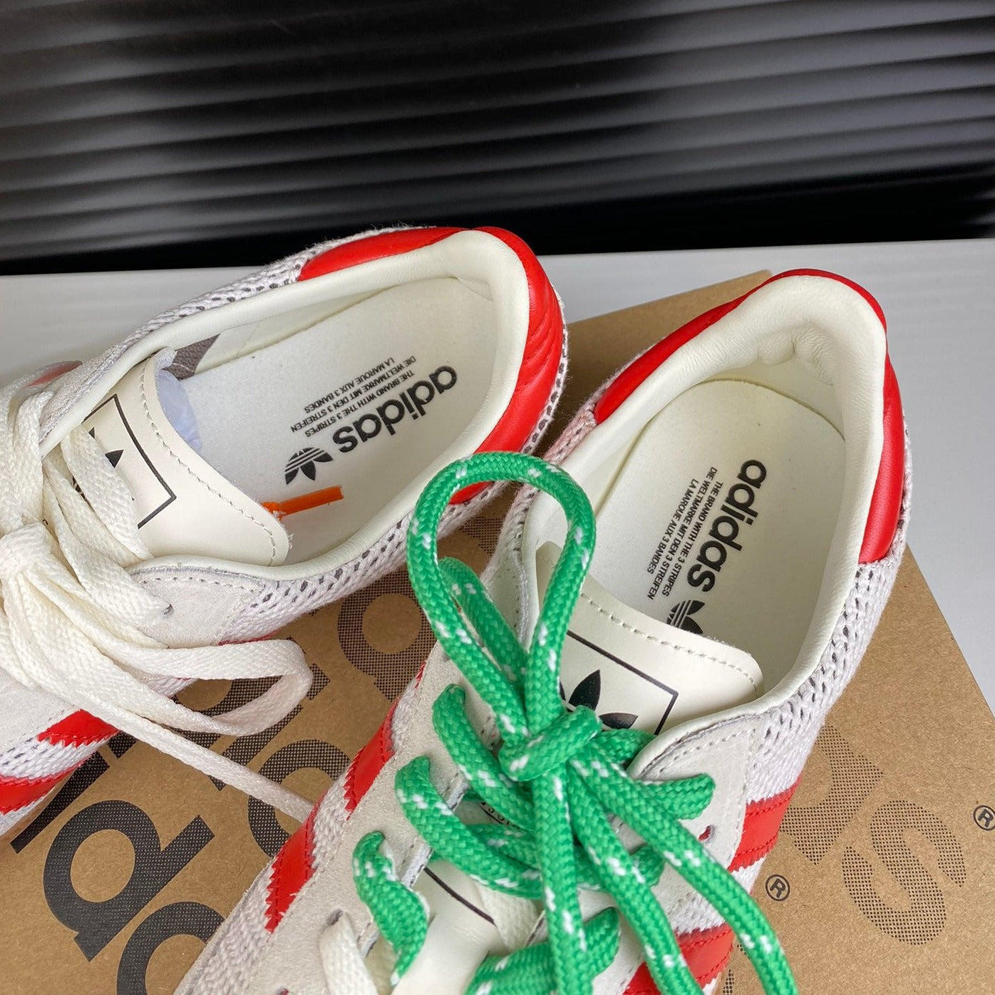 Light Gray Sneakers Adidas Samba Sneakers Cowhide