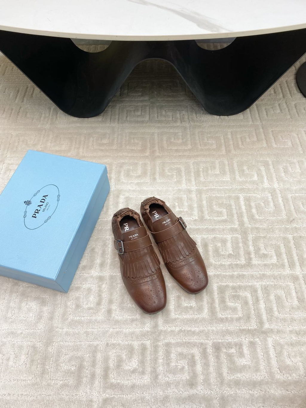 TASSEL LOAFERS IN RUSSET BROWN LAMBSKIN