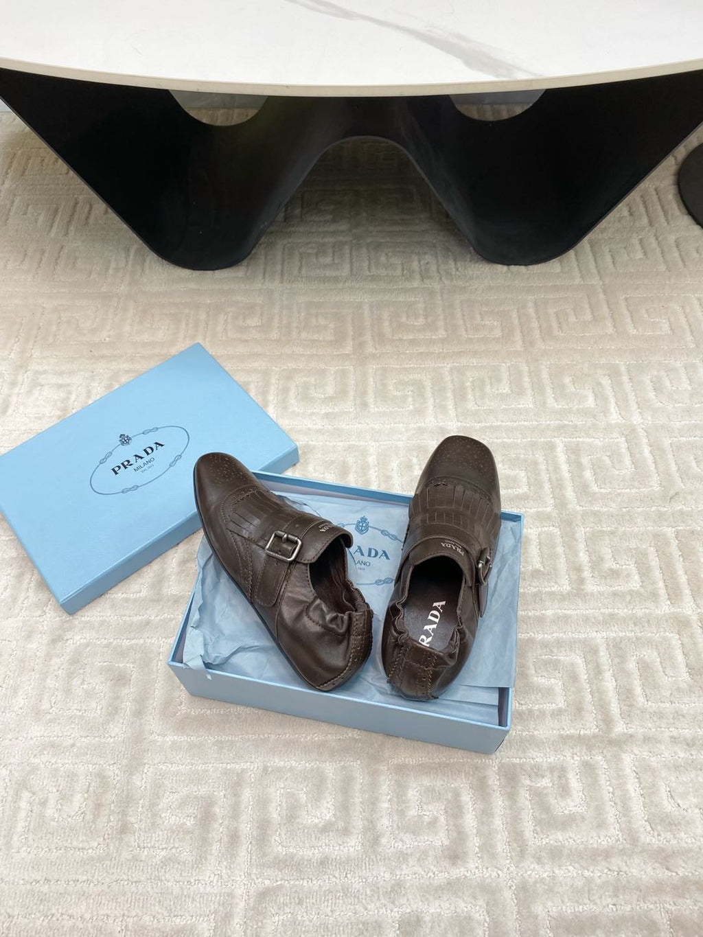 TASSEL LOAFERS IN WALNUT BROWN LAMBSKIN
