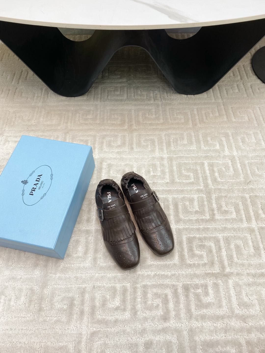 TASSEL LOAFERS IN WALNUT BROWN LAMBSKIN