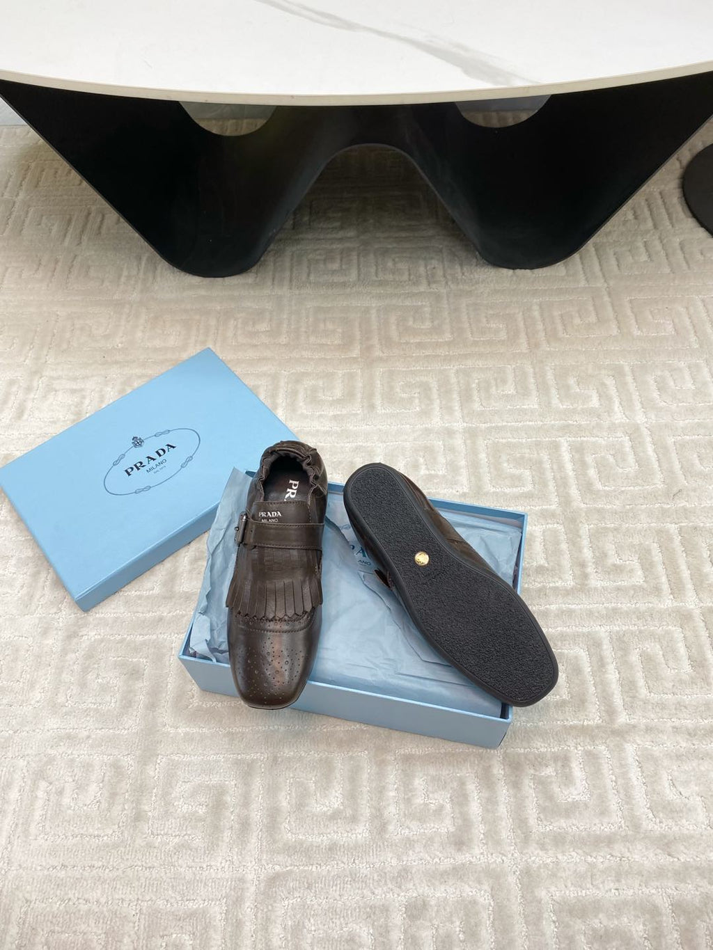 TASSEL LOAFERS IN WALNUT BROWN LAMBSKIN