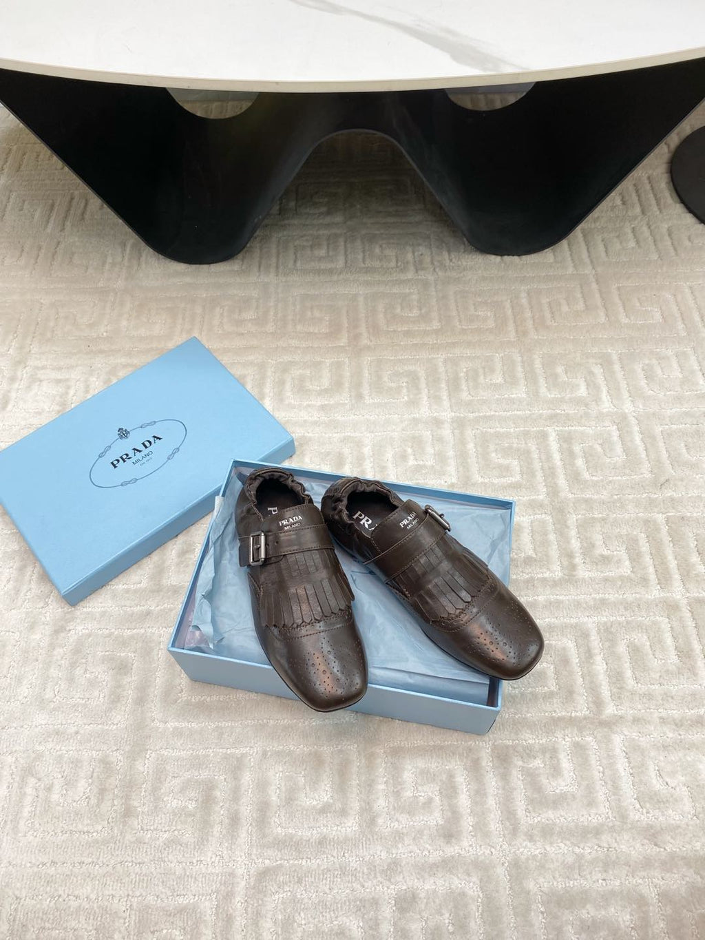 TASSEL LOAFERS IN WALNUT BROWN LAMBSKIN